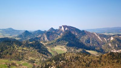 Widok na Pieniny